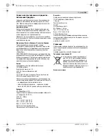 Preview for 101 page of Bosch AdvancedVac 20 Original Instructions Manual