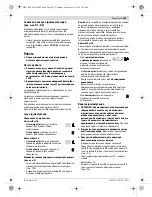 Preview for 105 page of Bosch AdvancedVac 20 Original Instructions Manual