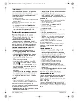 Preview for 106 page of Bosch AdvancedVac 20 Original Instructions Manual