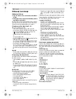 Preview for 142 page of Bosch AdvancedVac 20 Original Instructions Manual