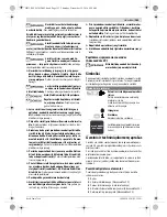 Preview for 153 page of Bosch AdvancedVac 20 Original Instructions Manual