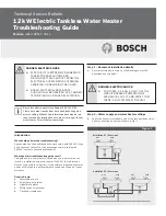 Preview for 1 page of Bosch AE12 Troubleshooting Manual