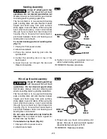 Предварительный просмотр 17 страницы Bosch AG40-11P Operating/Safety Instructions Manual