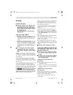 Предварительный просмотр 13 страницы Bosch AGS 10 Original Instructions Manual