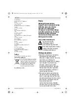 Предварительный просмотр 42 страницы Bosch AHM 30 Original Instructions Manual