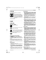 Preview for 9 page of Bosch AHS 400-24T Original Instructions Manual