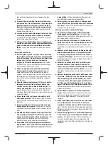 Preview for 21 page of Bosch AHS 48-20 LI Original Instructions Manual