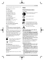 Preview for 119 page of Bosch AHS 48-20 LI Original Instructions Manual