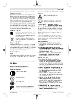 Preview for 129 page of Bosch AHS 48-20 LI Original Instructions Manual