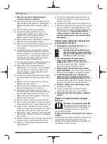 Preview for 170 page of Bosch AHS 48-20 LI Original Instructions Manual