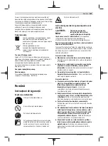 Preview for 189 page of Bosch AHS 48-20 LI Original Instructions Manual