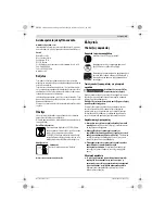 Предварительный просмотр 99 страницы Bosch AHS 54-20 LI Original Instructions Manual