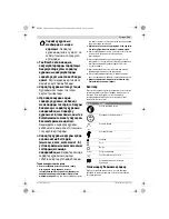 Предварительный просмотр 181 страницы Bosch AHS 54-20 LI Original Instructions Manual