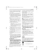 Предварительный просмотр 21 страницы Bosch AHS 550-16 Original Instructions Manual