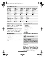 Preview for 10 page of Bosch AHS 6000 PRO-T Operating Instructions Manual