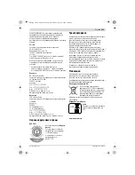 Предварительный просмотр 259 страницы Bosch AKE 30 LI Original Instructions Manual