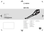 Bosch ALB 18 LI Original Instructions Manual preview