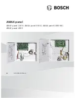 Предварительный просмотр 1 страницы Bosch AMAX panel 2100 Installation Manual