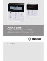 Bosch AMAX panel 2100 User Manual preview