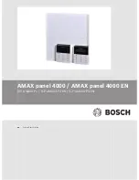 Предварительный просмотр 1 страницы Bosch AMAX panel 4000 Quick Start Manual