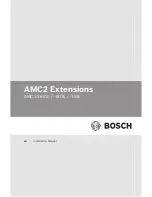 Bosch AMC2-16IE Installation Manual preview