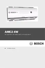 Предварительный просмотр 1 страницы Bosch AMC2 4W Installation Manual