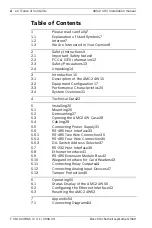 Preview for 4 page of Bosch AMC2 4W Installation Manual