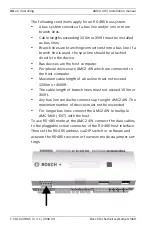 Preview for 34 page of Bosch AMC2 4W Installation Manual