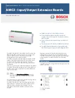 Bosch AMC2 Series Manual preview