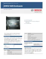 Bosch AMC2 VdS Manual preview