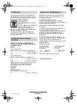 Preview for 112 page of Bosch AMR 32 F Operating Instructions Manual