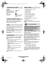 Preview for 144 page of Bosch AMR 32 F Operating Instructions Manual