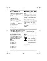 Preview for 40 page of Bosch AMW HS Original Instructions Manual