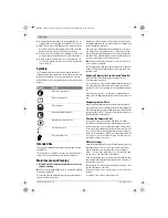 Preview for 10 page of Bosch AMW SG Original Instructions Manual