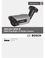 Bosch AN traffic 4000 IR User Manual preview