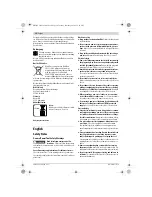 Preview for 14 page of Bosch ANGLE EXACT ION 15-500 Original Instructions Manual