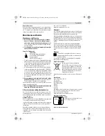 Preview for 21 page of Bosch ANGLE EXACT ION 15-500 Original Instructions Manual