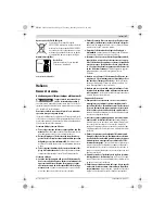 Preview for 47 page of Bosch ANGLE EXACT ION 15-500 Original Instructions Manual