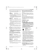 Preview for 63 page of Bosch ANGLE EXACT ION 15-500 Original Instructions Manual