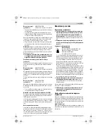 Preview for 119 page of Bosch ANGLE EXACT ION 15-500 Original Instructions Manual