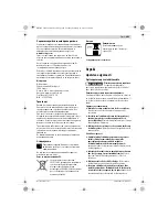 Preview for 201 page of Bosch ANGLE EXACT ION 15-500 Original Instructions Manual