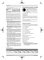 Предварительный просмотр 52 страницы Bosch ANGLE EXACT ION 18 V-LI Original Instructions Manual