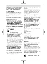 Предварительный просмотр 148 страницы Bosch ANGLE EXACT ION 18 V-LI Original Instructions Manual