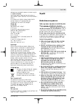 Предварительный просмотр 171 страницы Bosch ANGLE EXACT ION 18 V-LI Original Instructions Manual