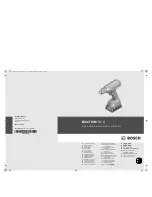 Bosch ANGLE EXACT ION 8-1100 Original Instructions Manual предпросмотр