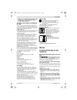 Предварительный просмотр 133 страницы Bosch ANGLE EXACT ION 8-1100 Original Instructions Manual