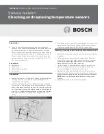 Preview for 9 page of Bosch AQ250SX Service Bulletin Booklet