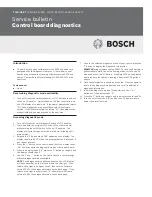 Preview for 13 page of Bosch AQ250SX Service Bulletin Booklet