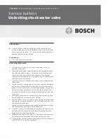 Preview for 15 page of Bosch AQ250SX Service Bulletin Booklet