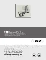 Bosch AQ4 Installation Manual preview